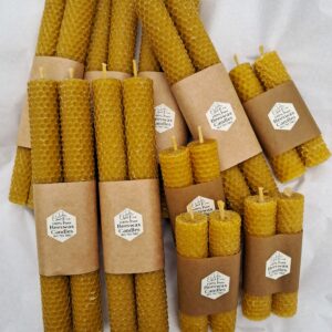 Rolled Beeswax Candles