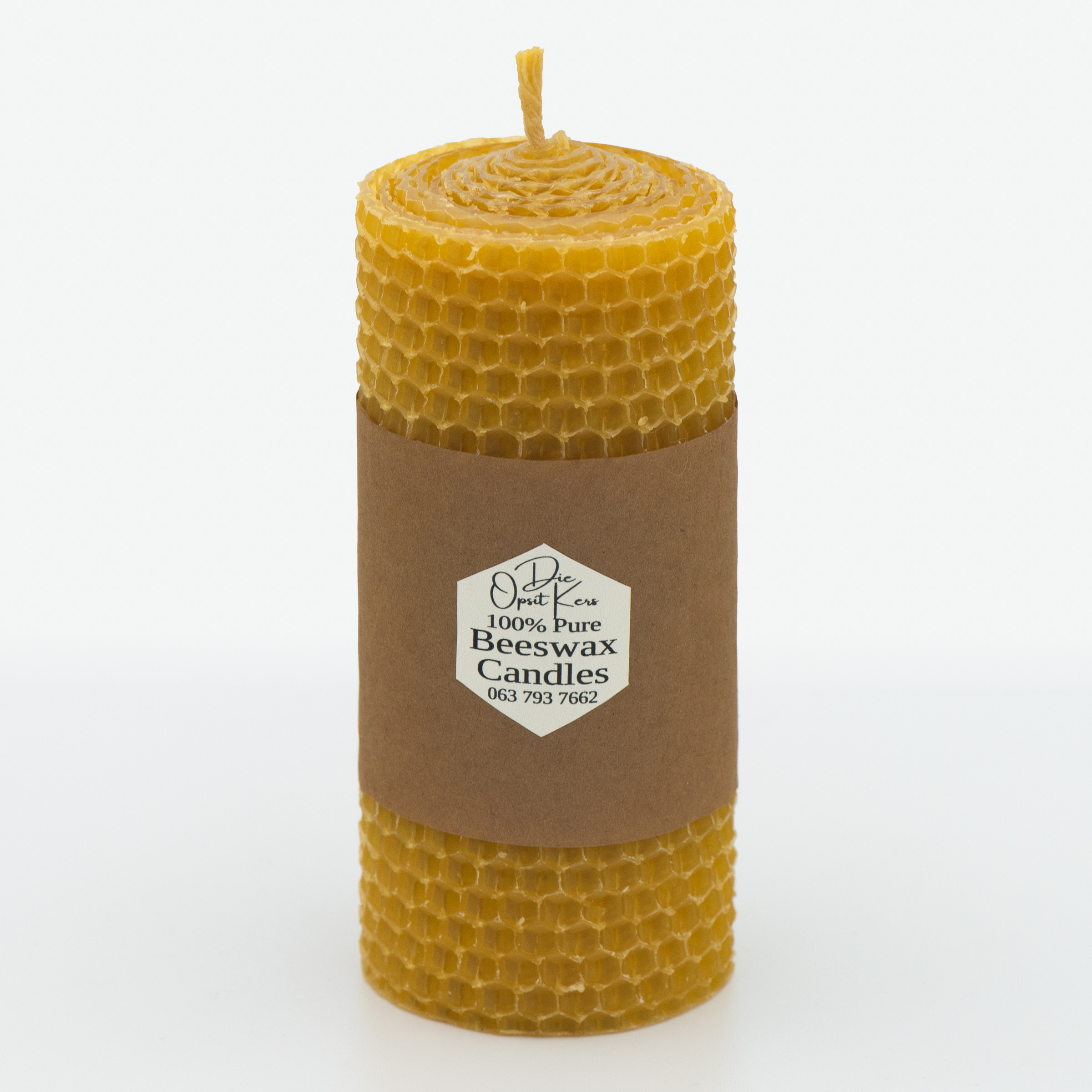 Rolled Beeswax Candle 3 Rolled Beeswax Candle - Image 3